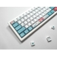 104+22 Coral Sea Cherry Keycaps Set PBT Dye Sublimation ANSI ISO Layout for GK61 64 68 84 87 104 108